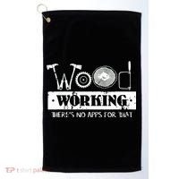 Woodworking Carving Carpenter Joiner Cabinet Woodworker Golf Towel thumb 0