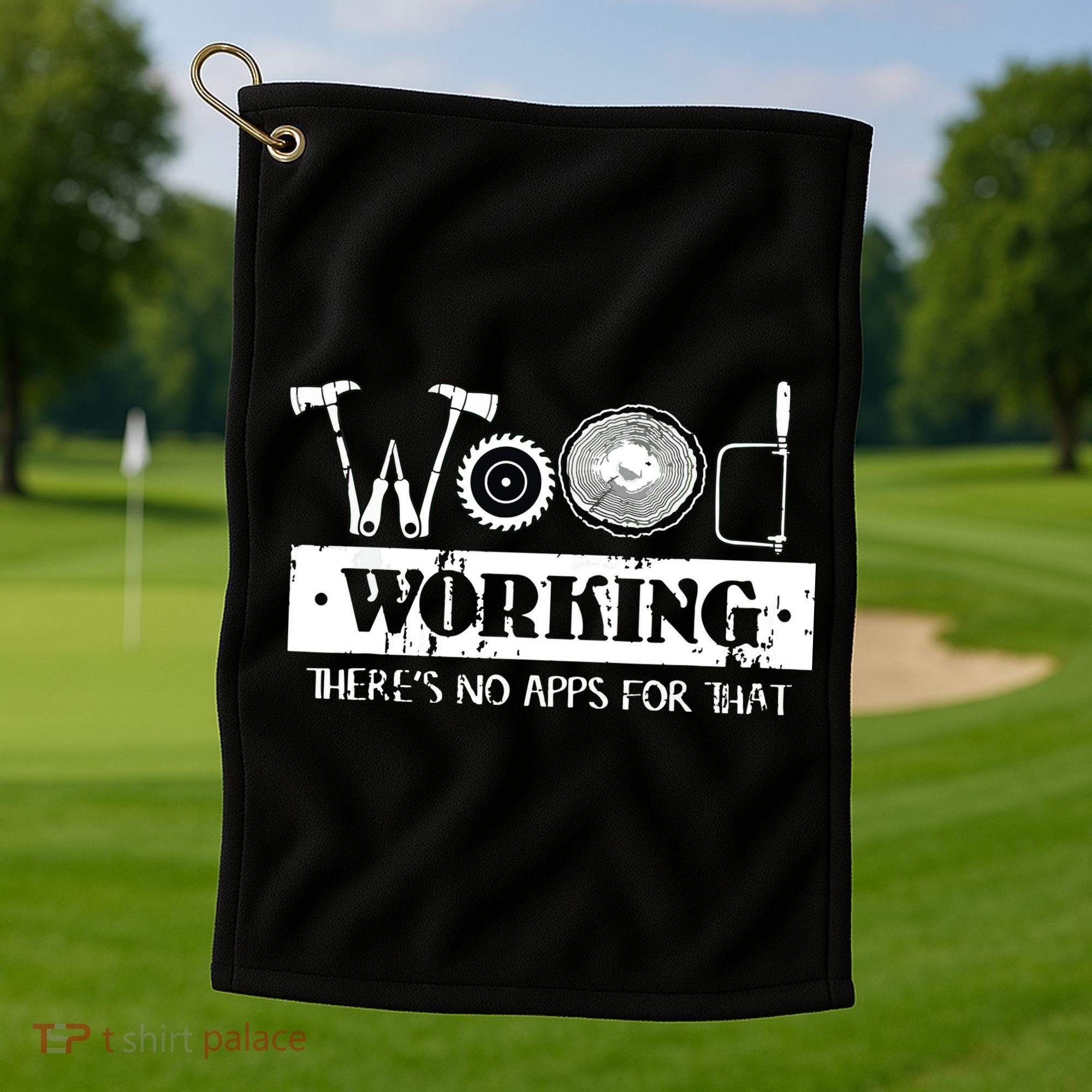 Woodworking Carving Carpenter Joiner Cabinet Woodworker Golf Towel