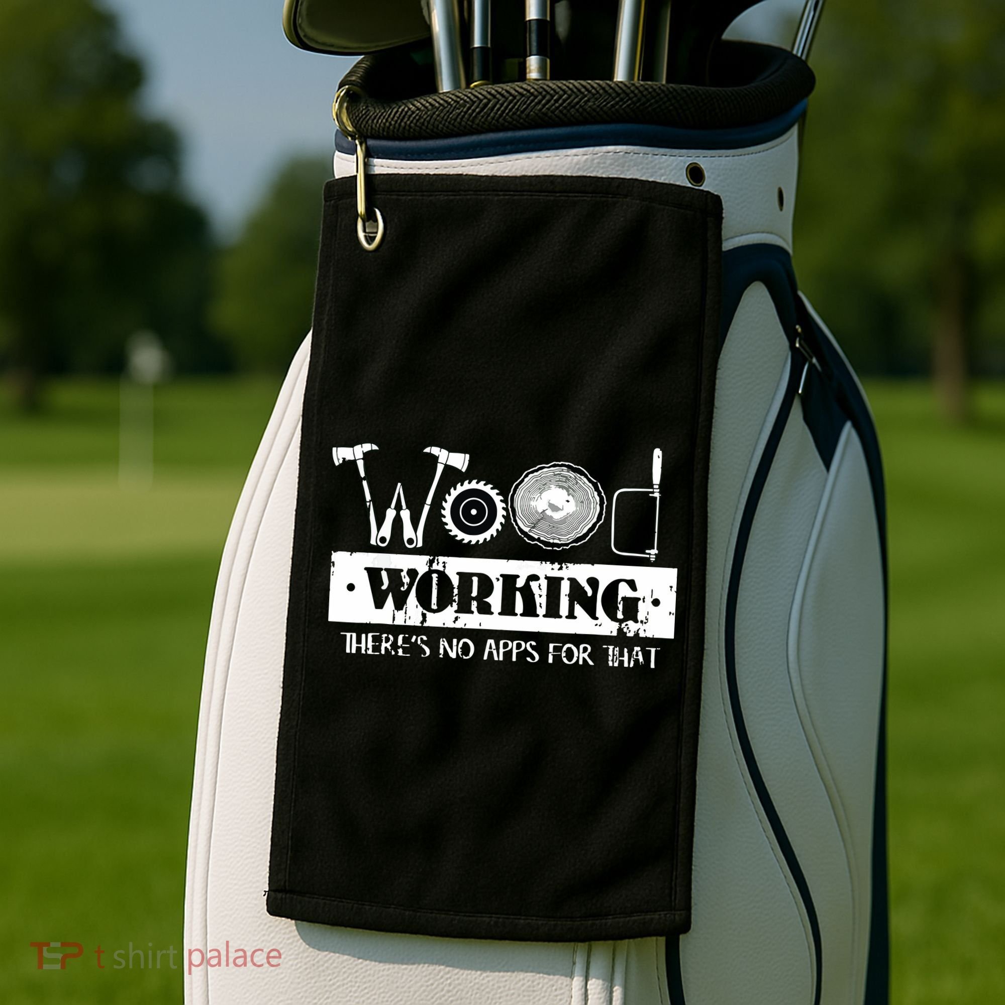 Woodworking Carving Carpenter Joiner Cabinet Woodworker Golf Towel