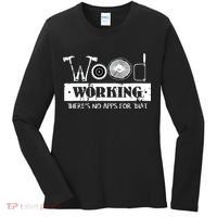 Woodworking Carving Carpenter Joiner Cabinet Woodworker Women's Long Sleeve Shirt thumb 0