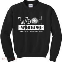 Woodworking Carving Carpenter Joiner Cabinet Woodworker Kids Sweatshirt thumb 0