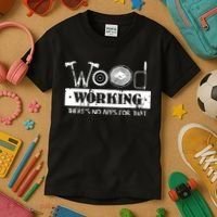 Woodworking Carving Carpenter Joiner Cabinet Woodworker Kids T-Shirt thumb 3