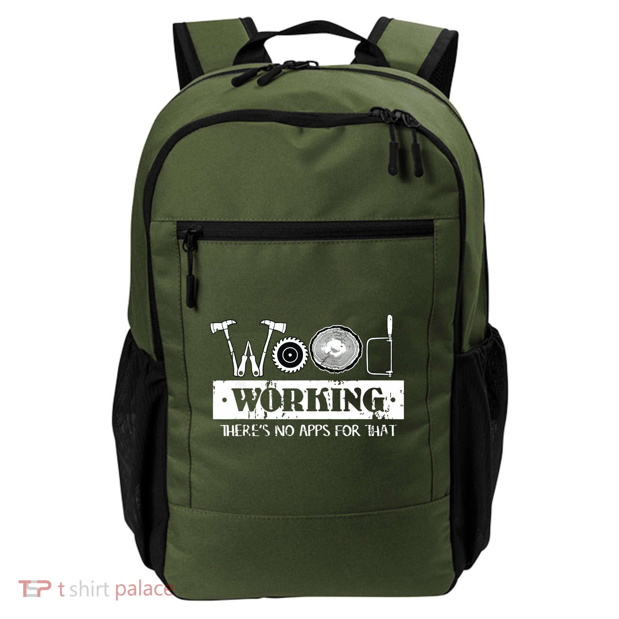 Woodworking Carving Carpenter Joiner Cabinet Woodworker Backpack