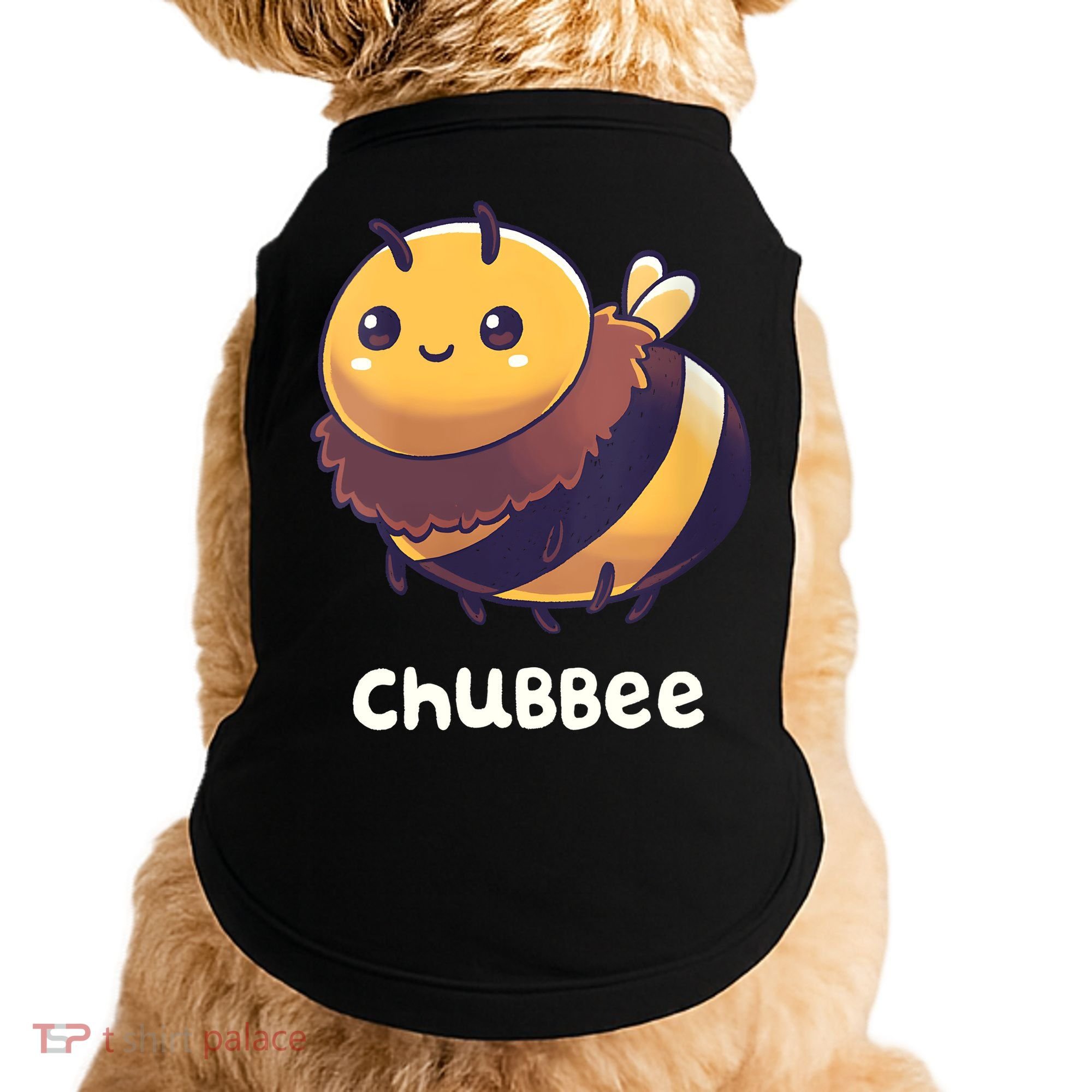 Womens Chubbee Chubby Honey Bee Kawaii Doggie Tank