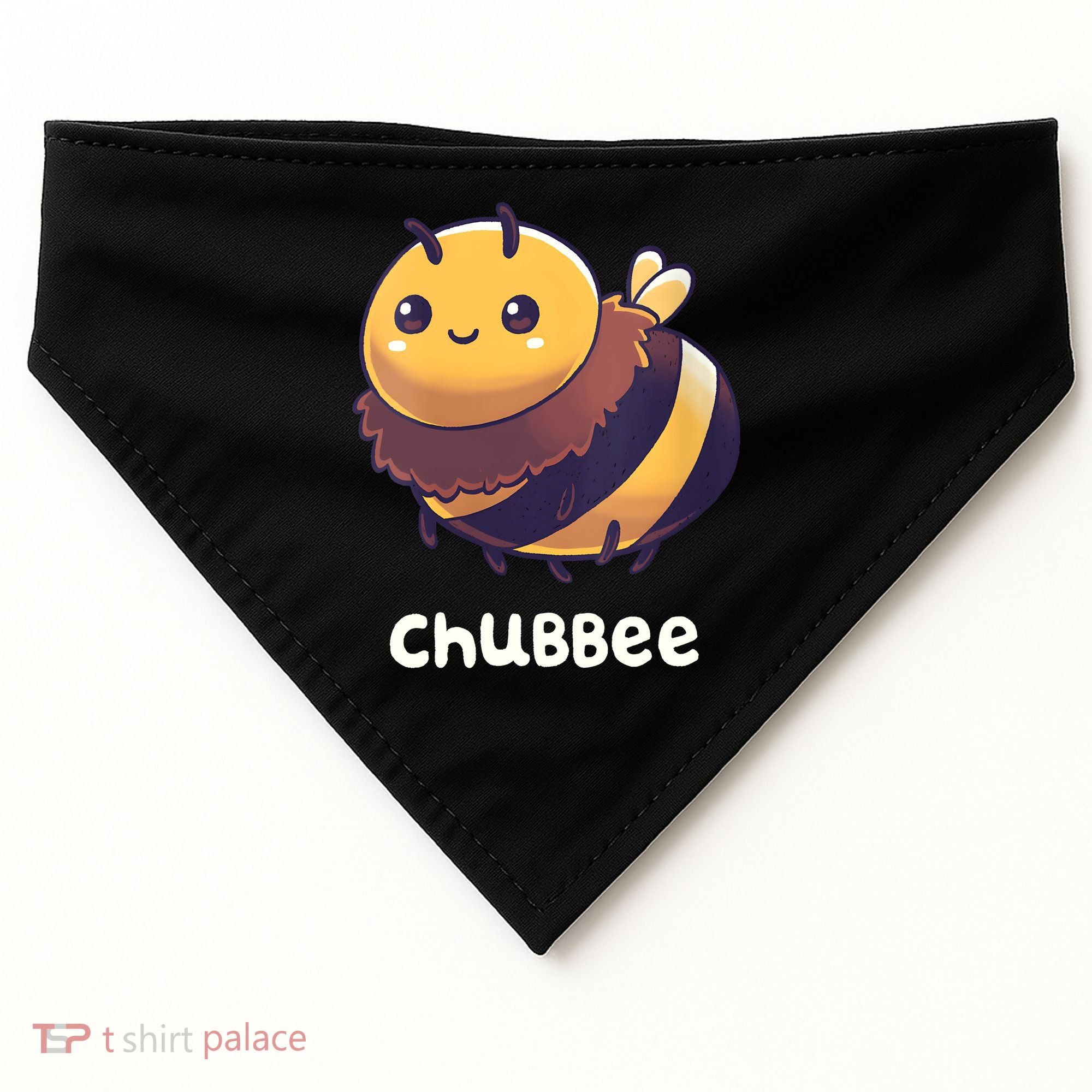 Womens Chubbee Chubby Honey Bee Kawaii USA-Made Doggie Bandana