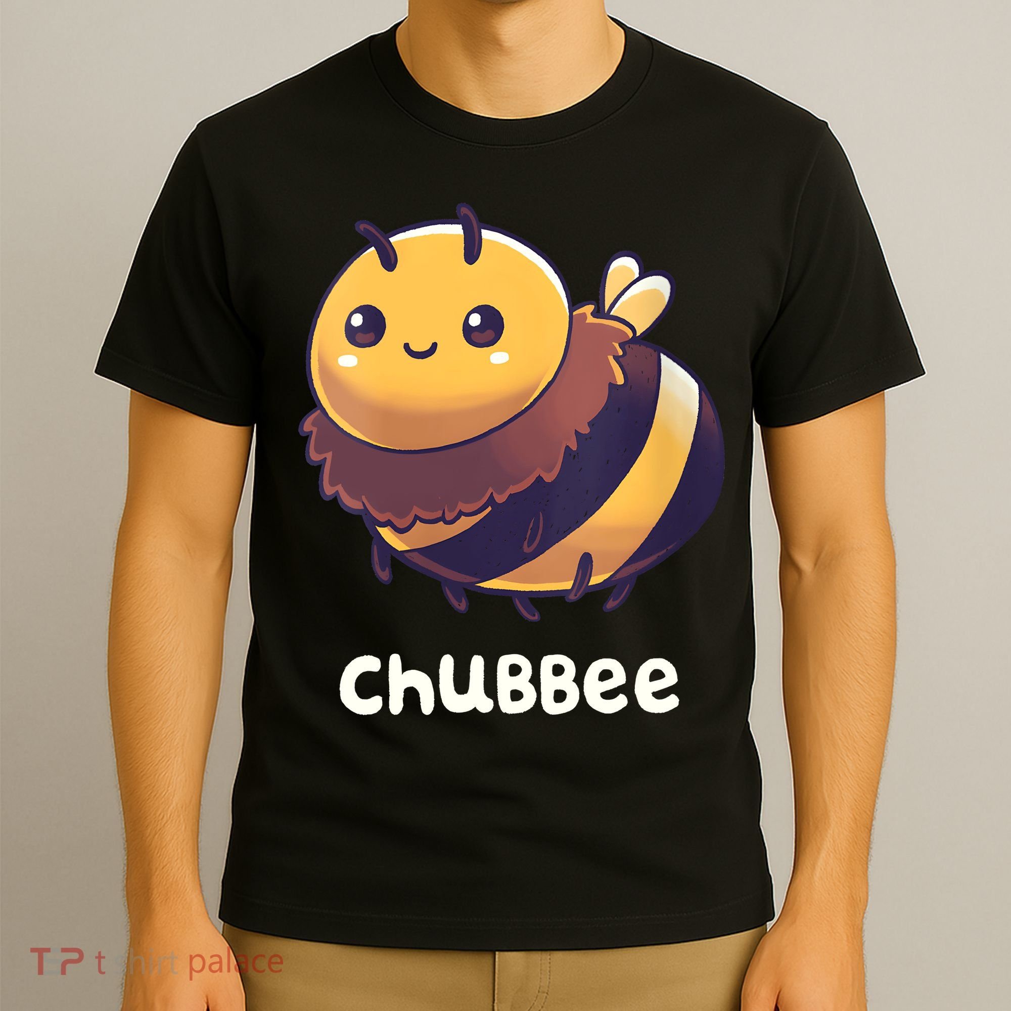 Womens Chubbee Chubby Honey Bee Kawaii T-Shirt