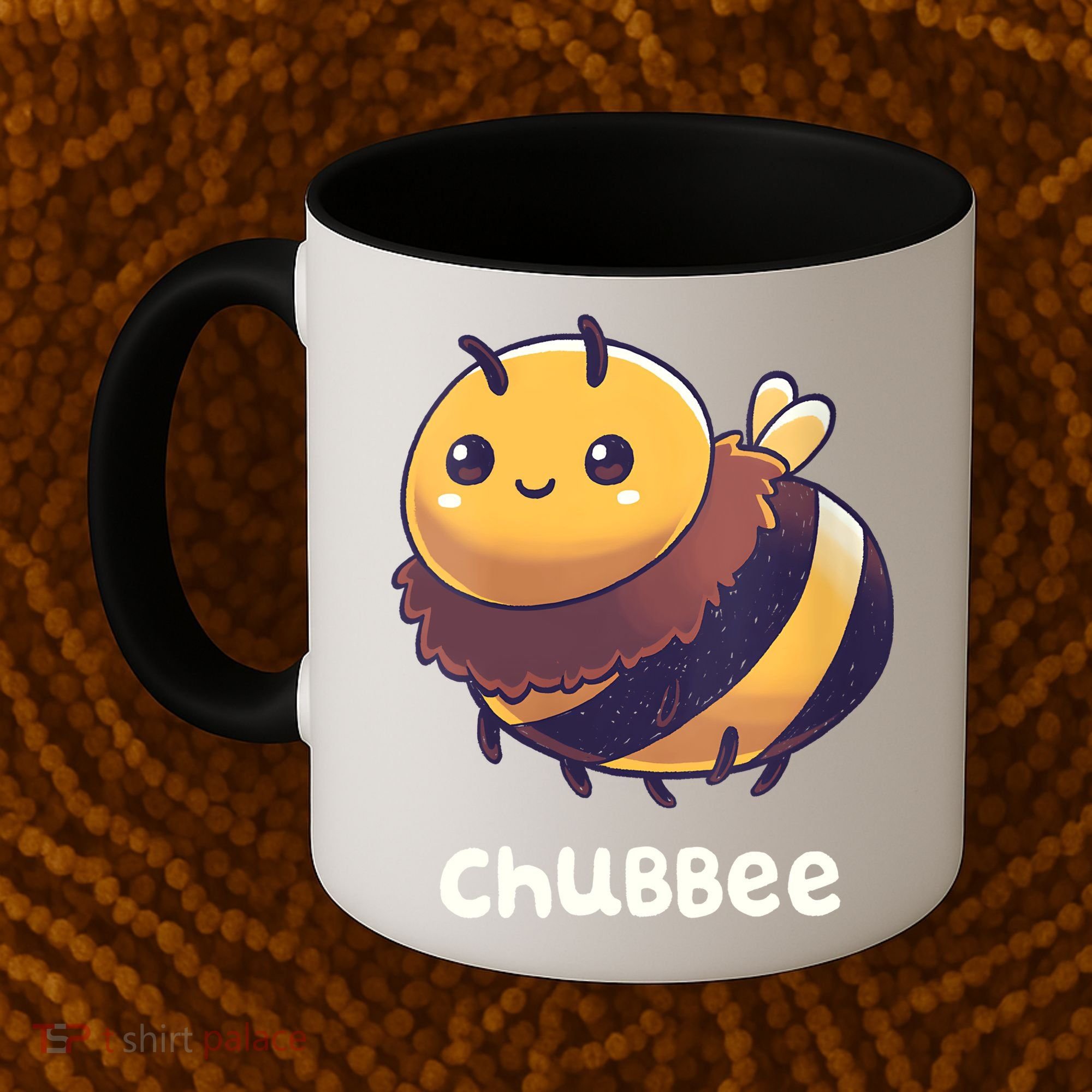 Womens Chubbee Chubby Honey Bee Kawaii Coffee Mug
