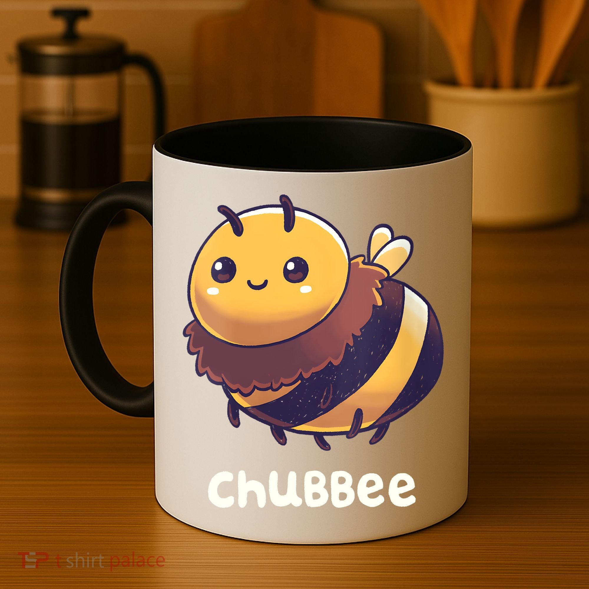 Womens Chubbee Chubby Honey Bee Kawaii Coffee Mug