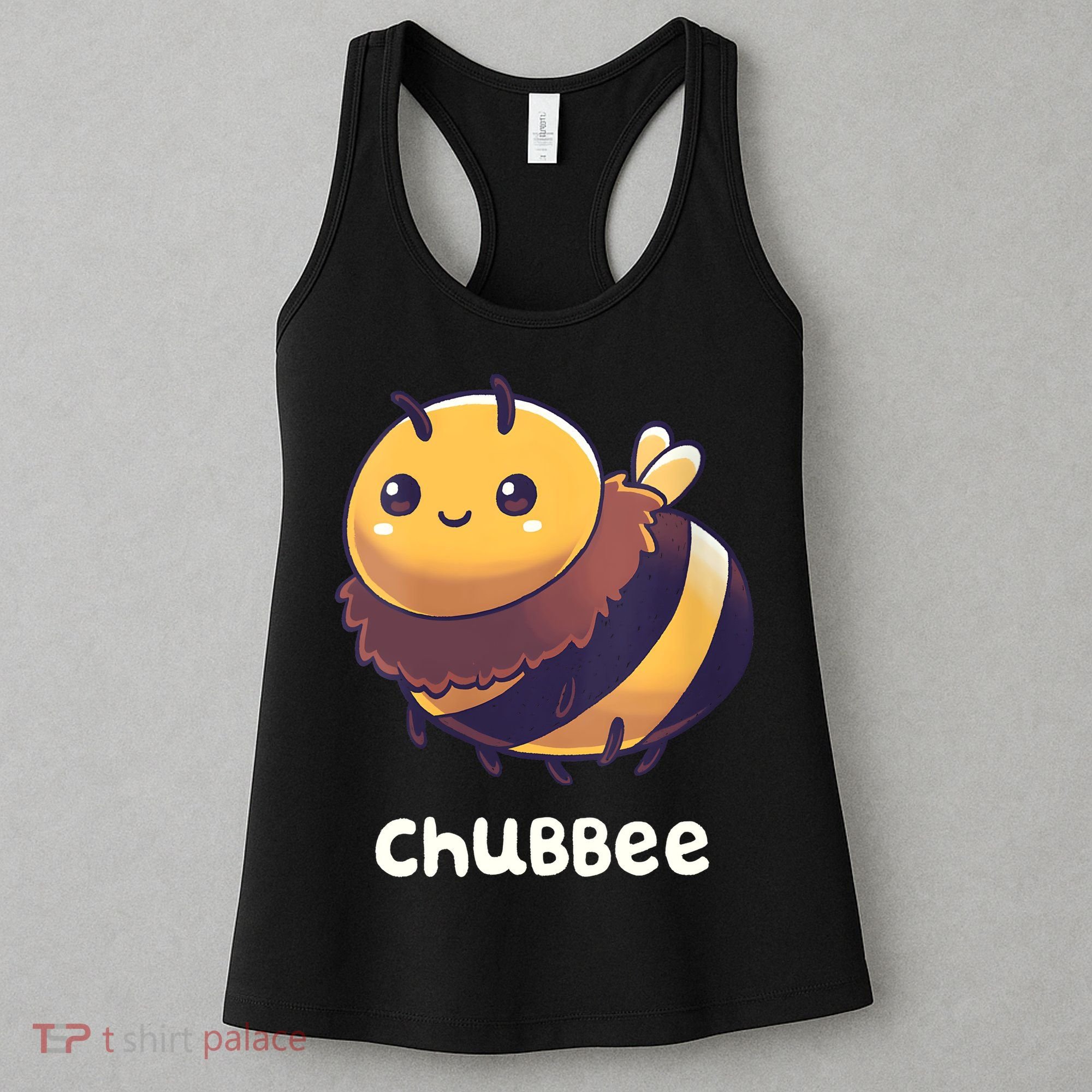 Womens Chubbee Chubby Honey Bee Kawaii Women's Tank Top