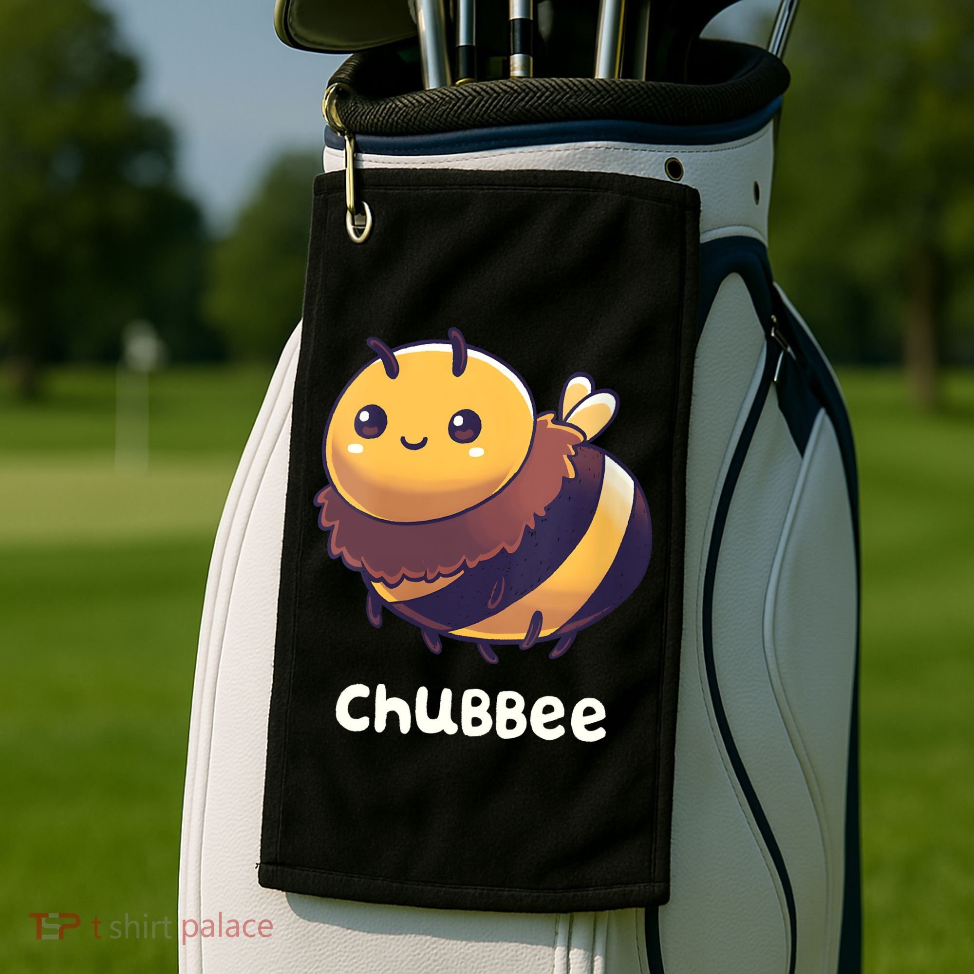 Womens Chubbee Chubby Honey Bee Kawaii Golf Towel