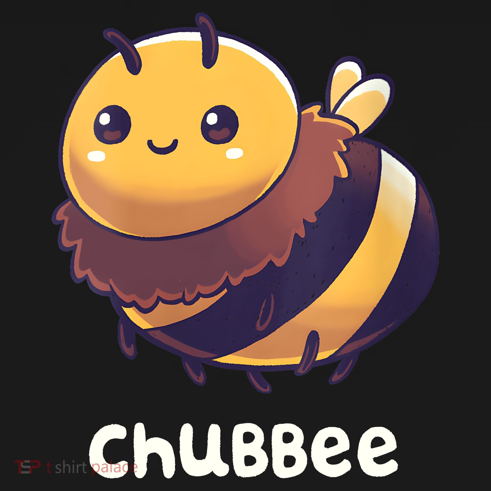 Womens Chubbee Chubby Honey Bee Kawaii Toddler T-Shirt
