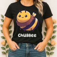 Womens Chubbee Chubby Honey Bee Kawaii Women's T-Shirt thumb 2