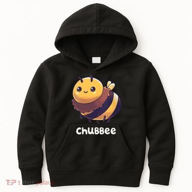 Womens Chubbee Chubby Honey Bee Kawaii Kids Hoodie