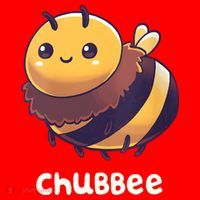 Womens Chubbee Chubby Honey Bee Kawaii Santa Hat thumb 1