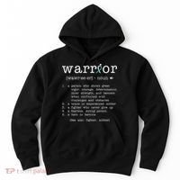 Warror Cervical Cancer Awareness Item Cervical Cancer Hoodie thumb 0