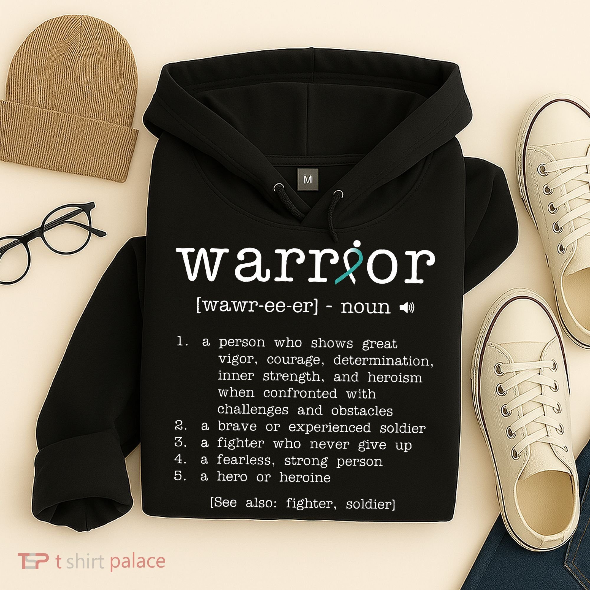 Warror Cervical Cancer Awareness Item Cervical Cancer Hoodie