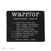 Warror Cervical Cancer Awareness Item Cervical Cancer Mousepad thumb 0