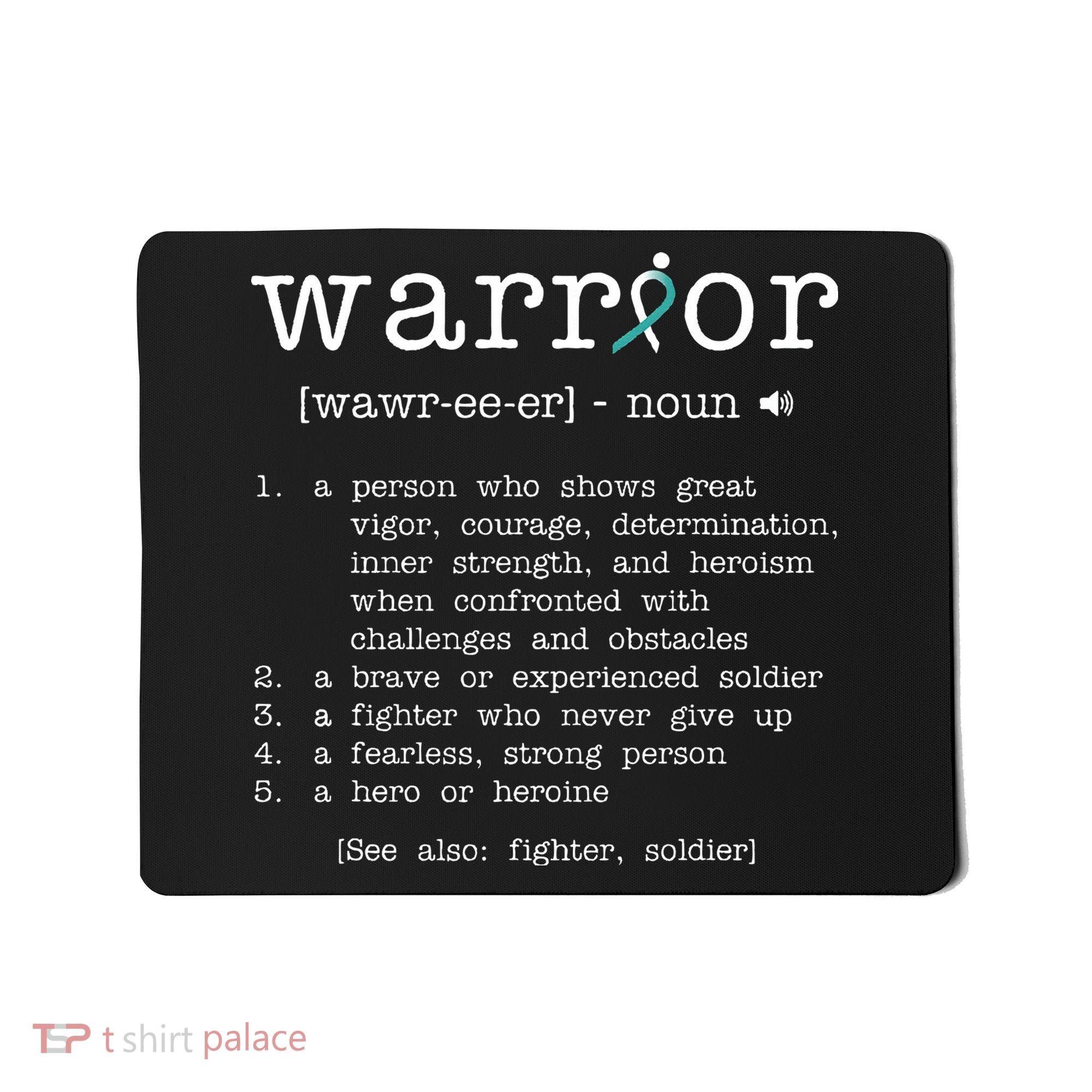 Warror Cervical Cancer Awareness Item Cervical Cancer Mousepad