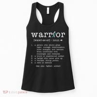 Warror Cervical Cancer Awareness Item Cervical Cancer Women's Tank Top thumb 0
