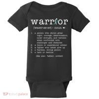 Warror Cervical Cancer Awareness Item Cervical Cancer Baby Bodysuit thumb 0