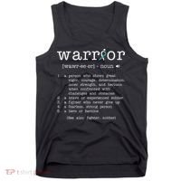Warror Cervical Cancer Awareness Item Cervical Cancer Tank Top thumb 0