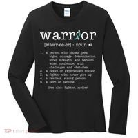 Warror Cervical Cancer Awareness Item Cervical Cancer Women's Long Sleeve Shirt thumb 0