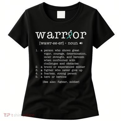 Warror Cervical Cancer Awareness Item Cervical Cancer Women's T-Shirt