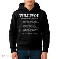 Warror Cervical Cancer Awareness Item Cervical Cancer Kids Hoodie thumb 4