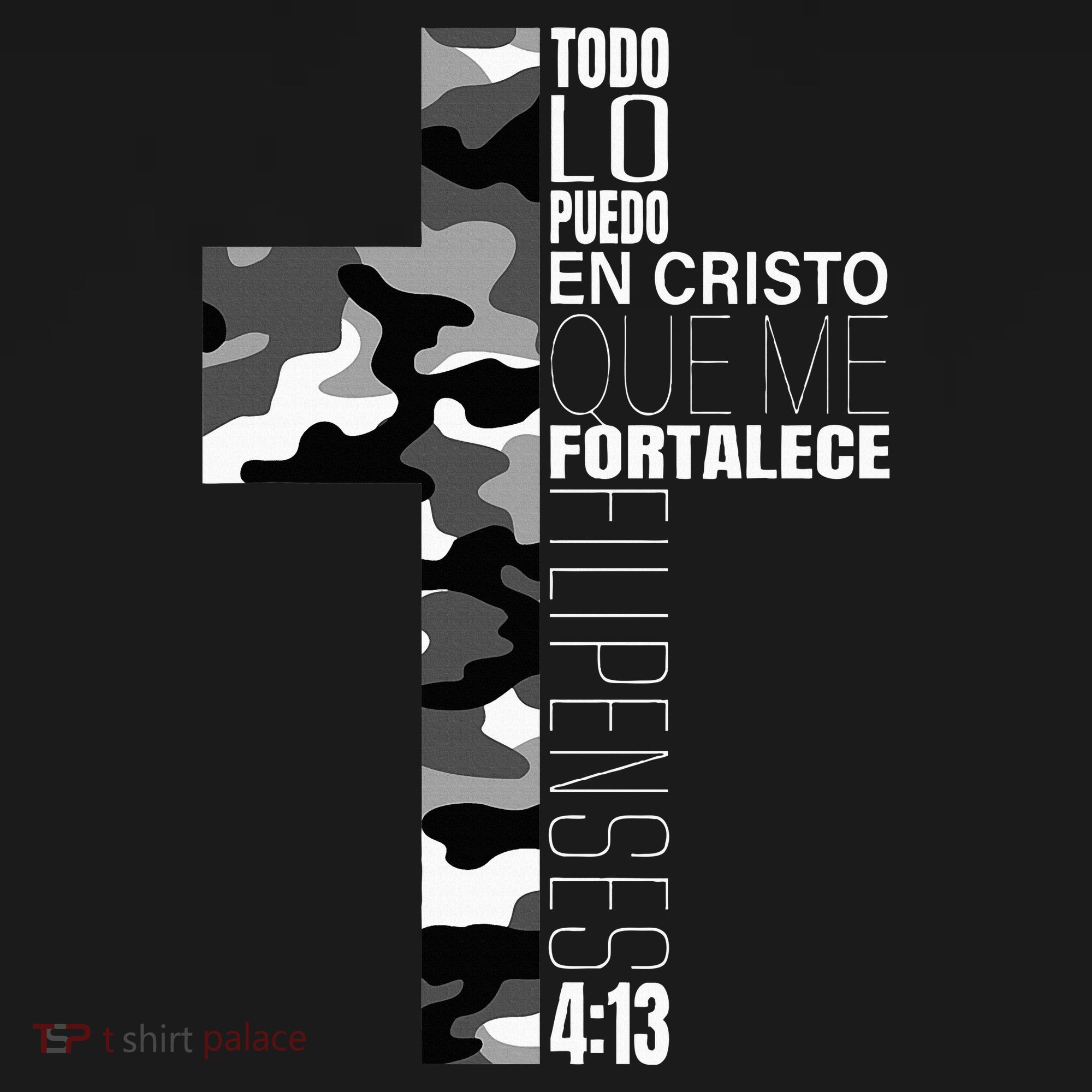 White Camo Christian Verse Spanish Filipenses 413 EspañOl Women's Hoodie