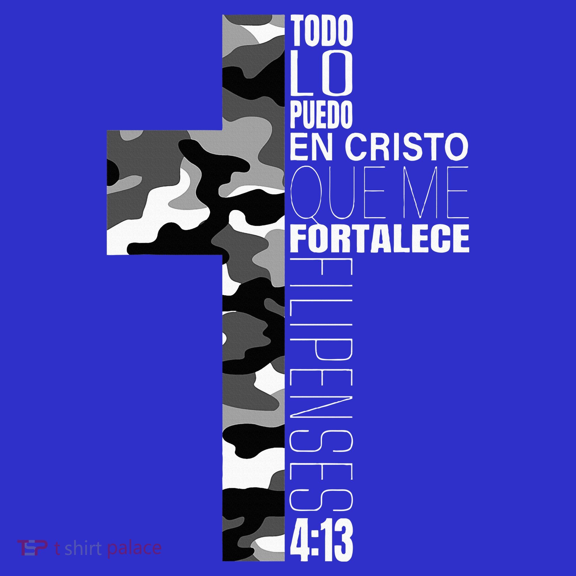 White Camo Christian Verse Spanish Filipenses 413 EspañOl Sweatshirt