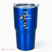 White Camo Christian Verse Spanish Filipenses 413 EspañOl Tumbler thumb 0