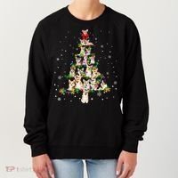 Welsh Corgi Christmas Tree Xgiftmas Gift Cool Gift Women's Sweatshirt thumb 0
