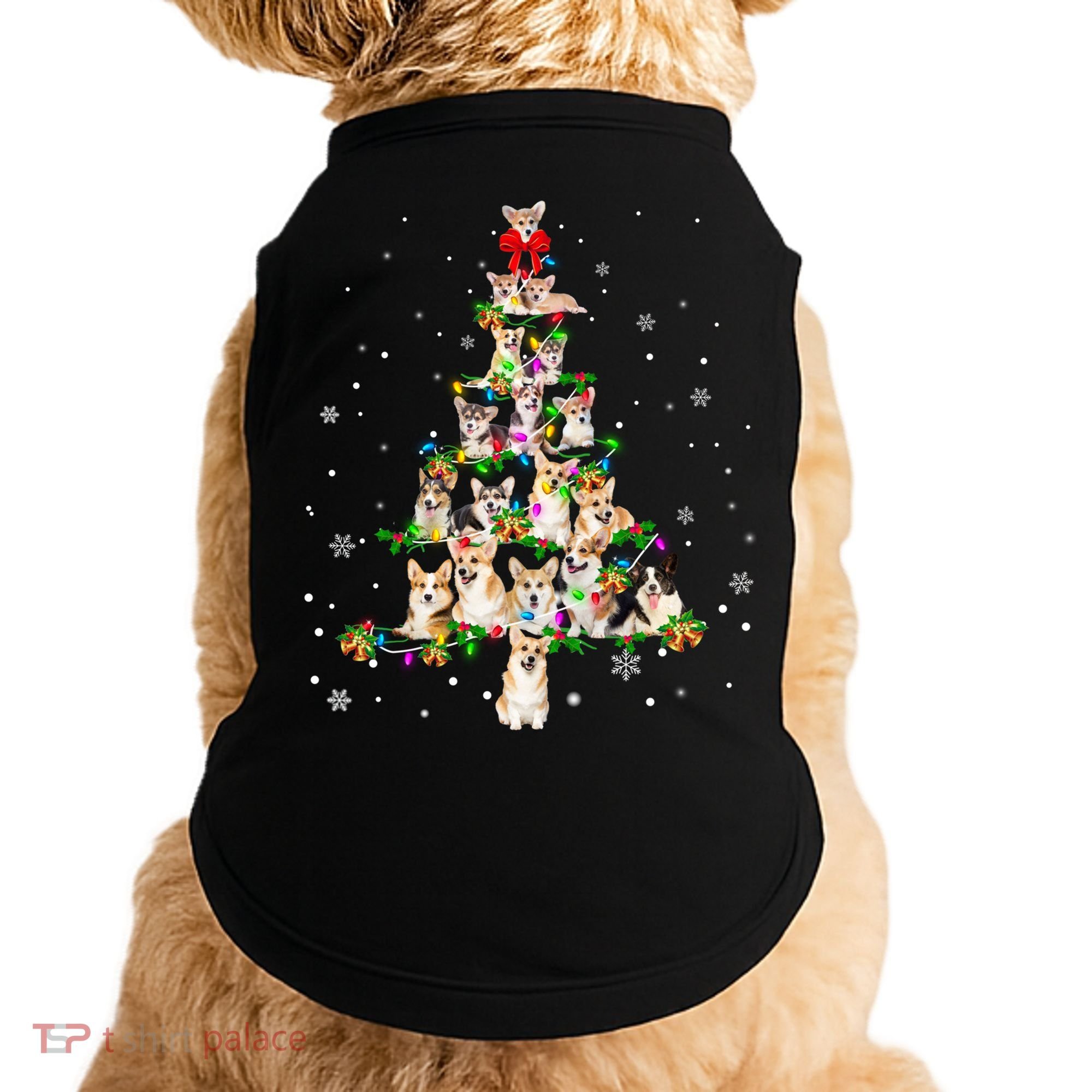 Welsh Corgi Christmas Tree Xgiftmas Gift Cool Gift Doggie Tank