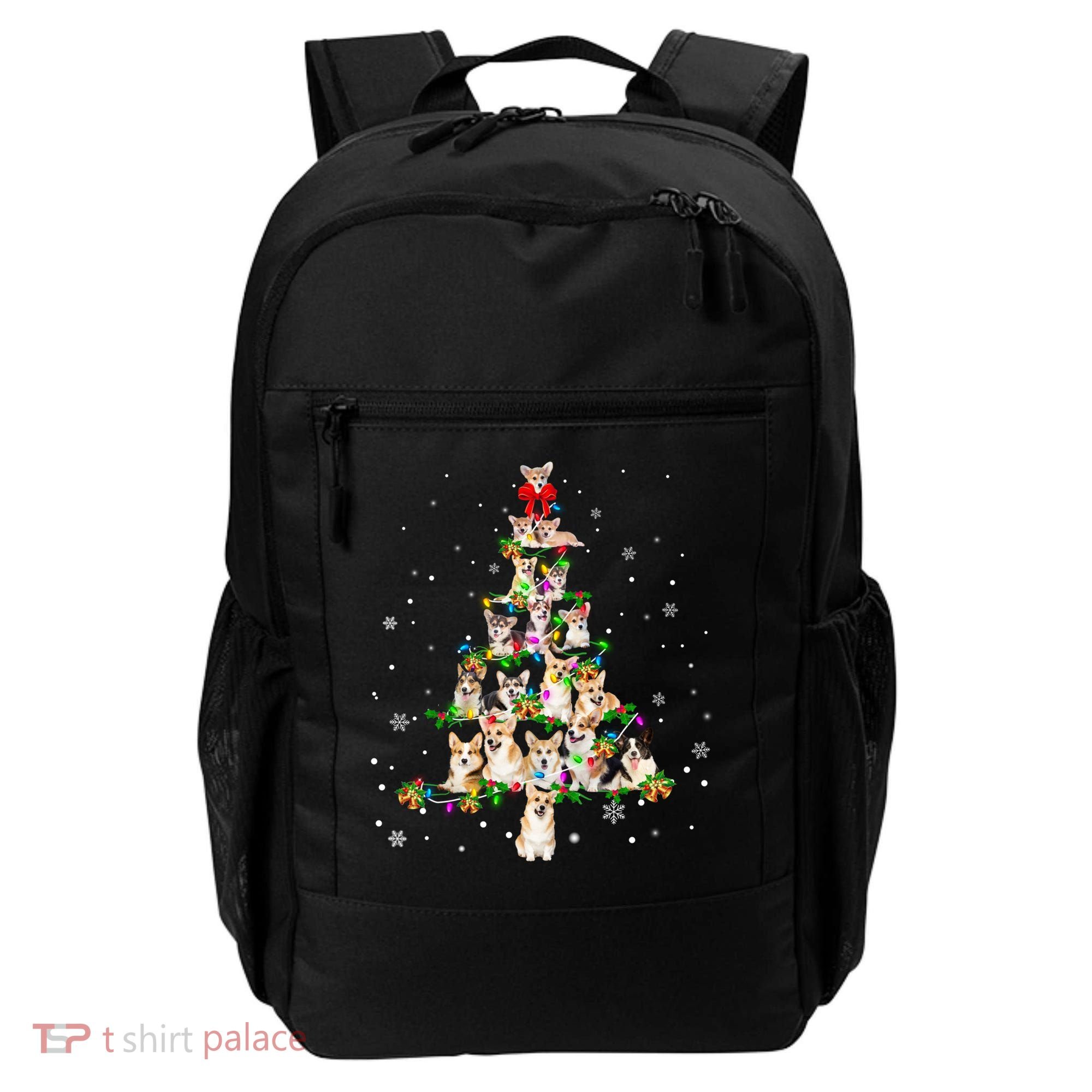 Welsh Corgi Christmas Tree Xgiftmas Gift Cool Gift Backpack