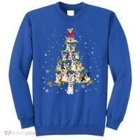 Welsh Corgi Christmas Tree Xgiftmas Gift Cool Gift Sweatshirt thumb 0