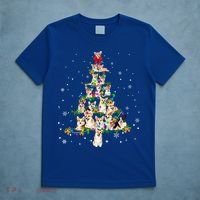 Welsh Corgi Christmas Tree Xgiftmas Gift Cool Gift T-Shirt thumb 5