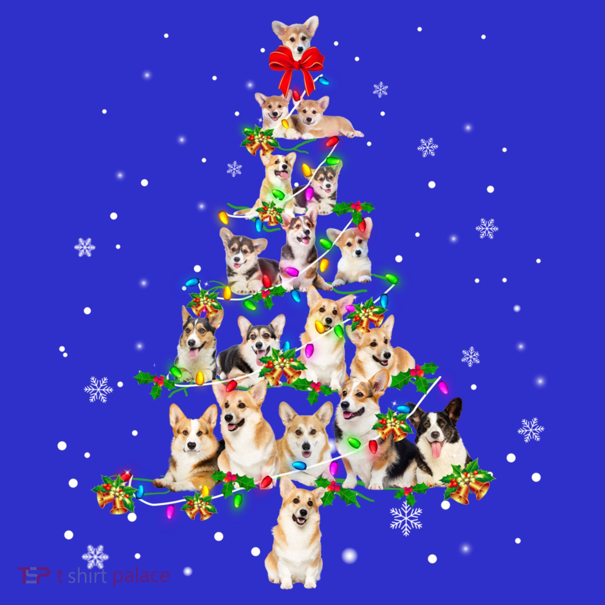 Welsh Corgi Christmas Tree Xgiftmas Gift Cool Gift Baby Bodysuit