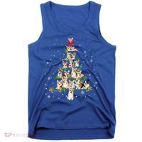 Welsh Corgi Christmas Tree Xgiftmas Gift Cool Gift Tank Top thumb 0