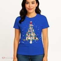 Welsh Corgi Christmas Tree Xgiftmas Gift Cool Gift Women's T-Shirt thumb 4