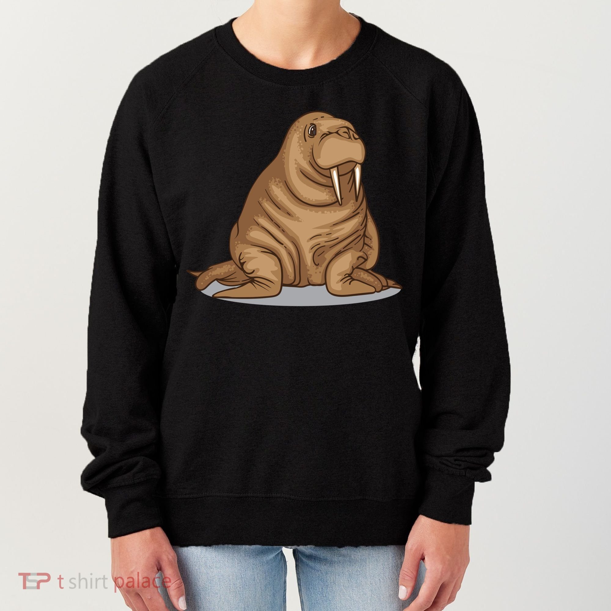 Walrus Cool Children Seahorse Freaks Gift Women's Sweatshirt