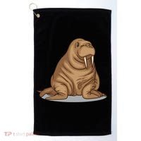 Walrus Cool Children Seahorse Freaks Gift Golf Towel thumb 0