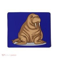 Walrus Cool Children Seahorse Freaks Gift Mousepad thumb 0