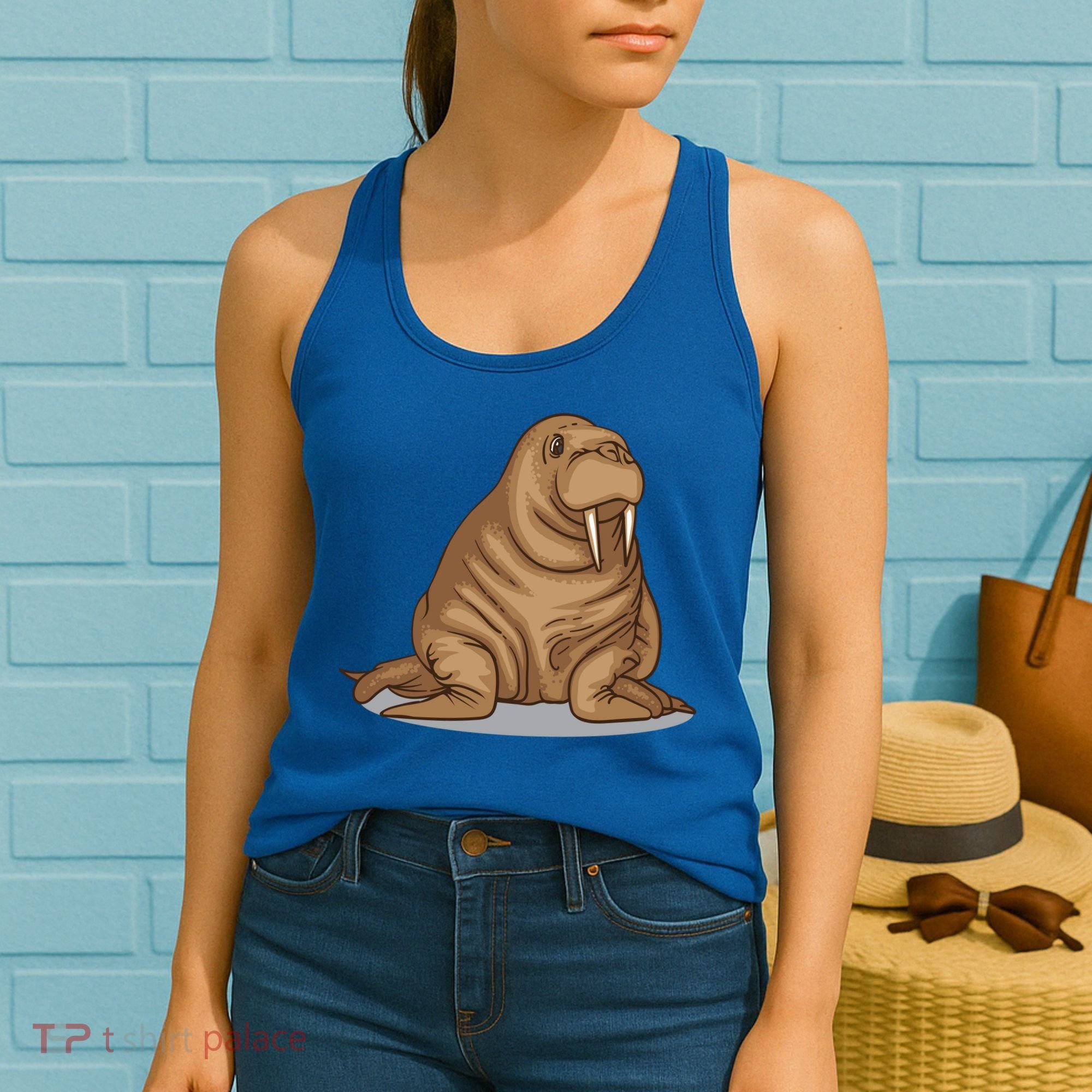 Walrus Cool Children Seahorse Freaks Gift Women's Tank Top
