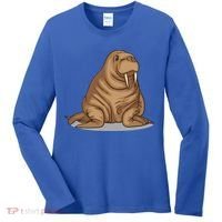 Walrus Cool Children Seahorse Freaks Gift Women's Long Sleeve Shirt thumb 0