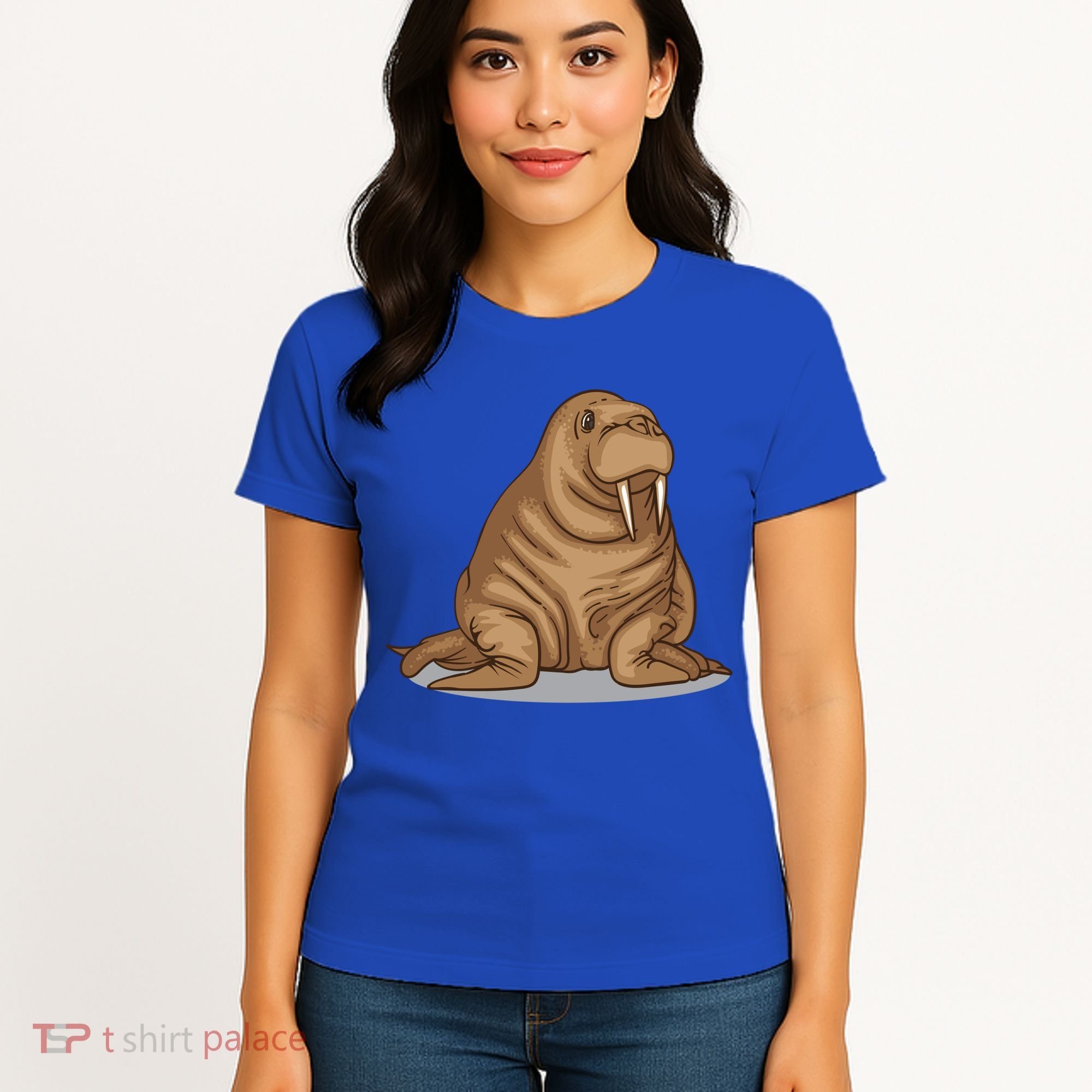 Walrus Cool Children Seahorse Freaks Gift Women's T-Shirt