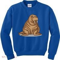 Walrus Cool Children Seahorse Freaks Gift Kids Sweatshirt thumb 0