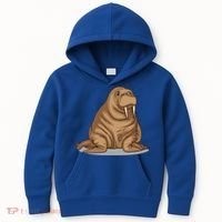 Walrus Cool Children Seahorse Freaks Gift Kids Hoodie thumb 0