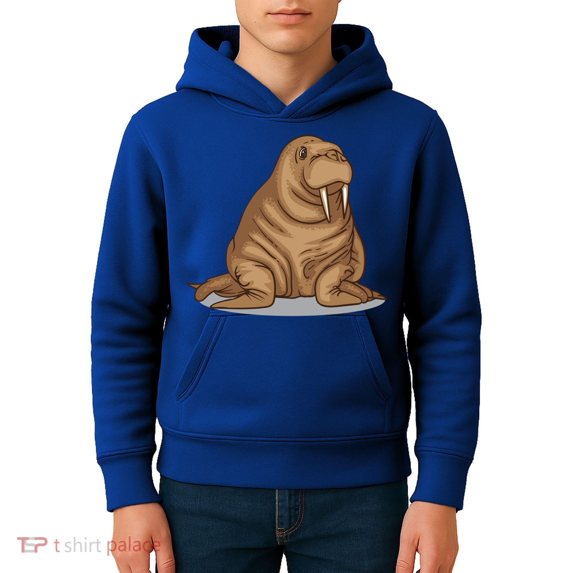 Walrus Cool Children Seahorse Freaks Gift Kids Hoodie