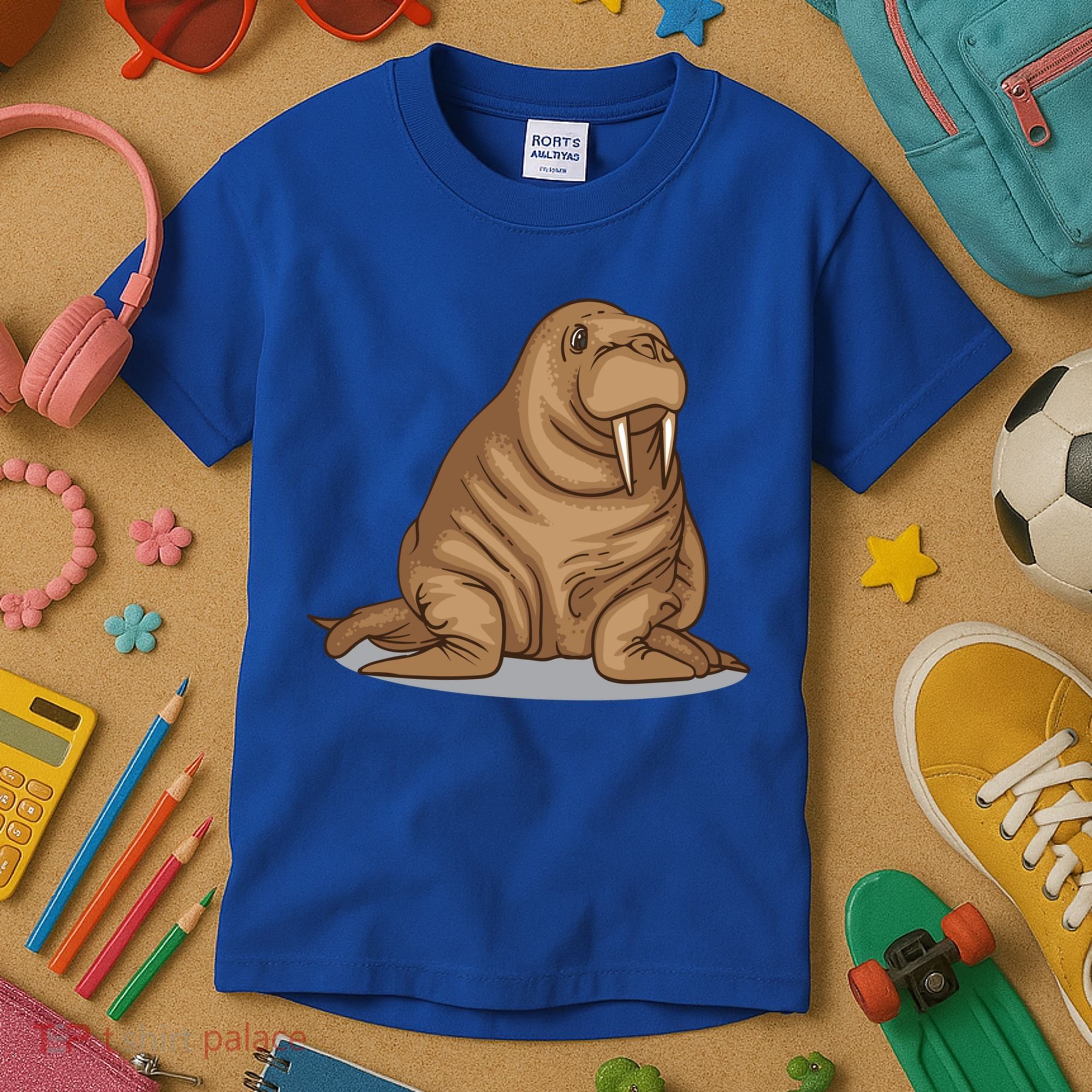 Walrus Cool Children Seahorse Freaks Gift Kids T-Shirt