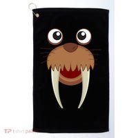 Walrus Cool Children Seahorse Freaks Gift Cool Gift Golf Towel thumb 0